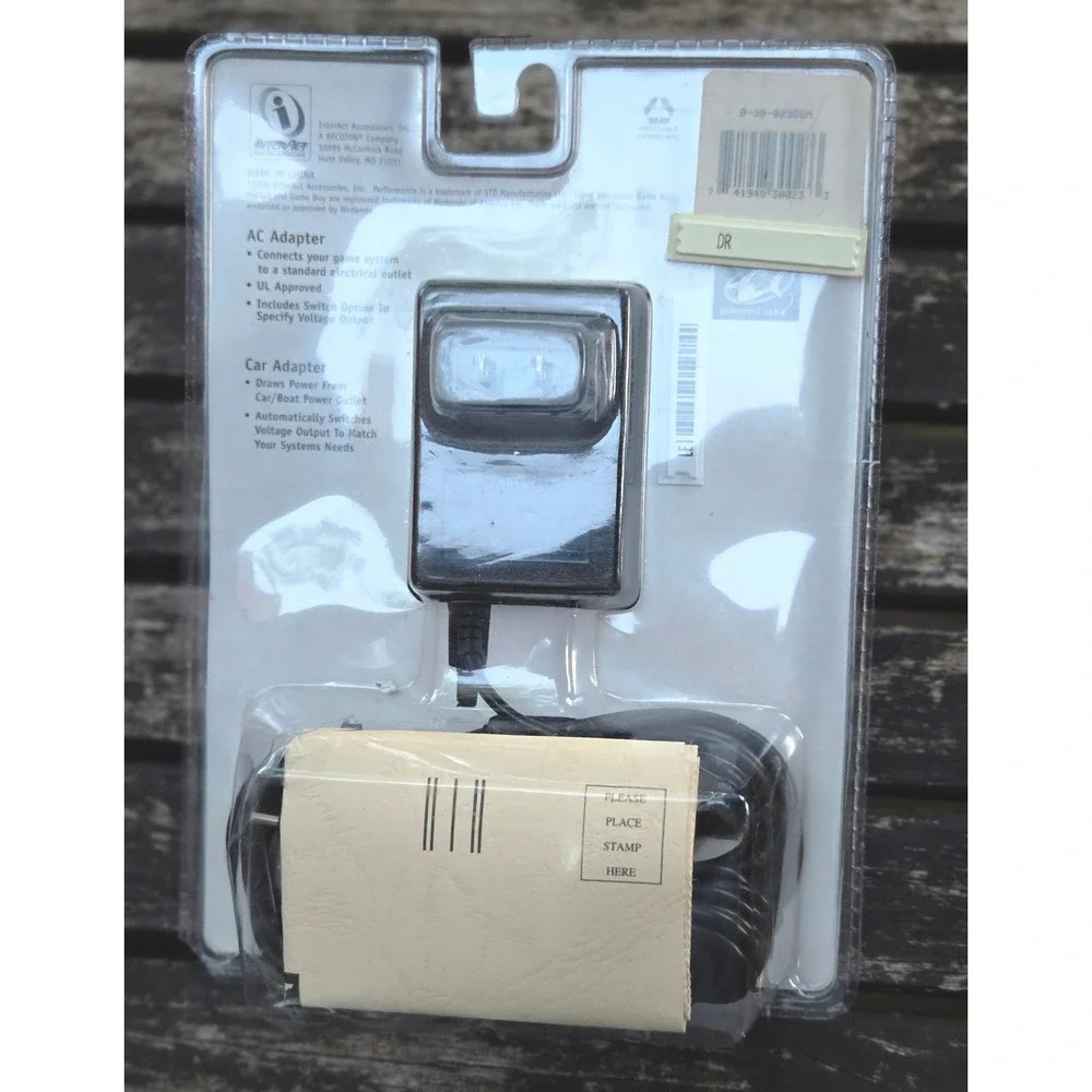 Vintage Performance Adapter Pak for Game Boy Color Pocket Original Sealed (1998)